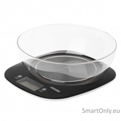 Adler Kitchen Scale with a bowl | MS 3179b | Graduation 1 g | Display type LCD | Black 2