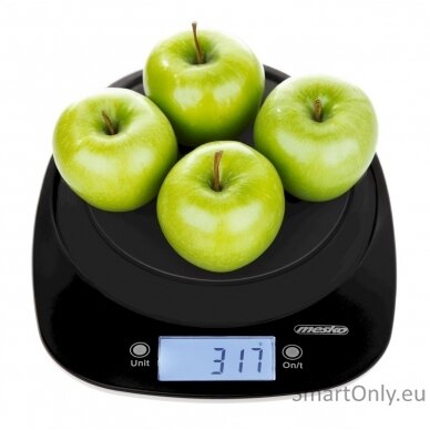 Adler Kitchen Scale with a bowl | MS 3179b | Graduation 1 g | Display type LCD | Black 6