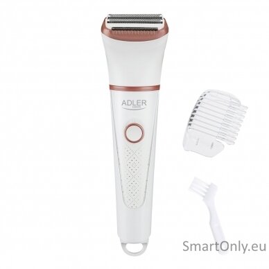 Adler Lady Shaver AD 2941 Wet & Dry, AAA, White