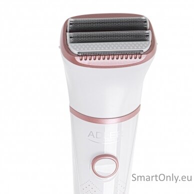 Adler Lady Shaver AD 2941 Wet & Dry, AAA, White 3