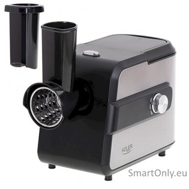 Adler Meat mincer with a shredder AD 4813 Silver/Black 600 W Number of speeds 2 Throughput (kg/min) 1 1