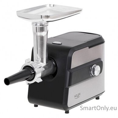 Adler Meat mincer with a shredder AD 4813 Silver/Black 600 W Number of speeds 2 Throughput (kg/min) 1