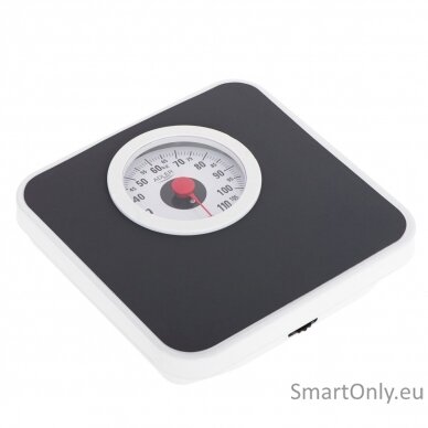 Adler Mechanical Bathroom Scale AD 8178 Maximum weight (capacity) 120 kg, Accuracy 1000 g, Black 1