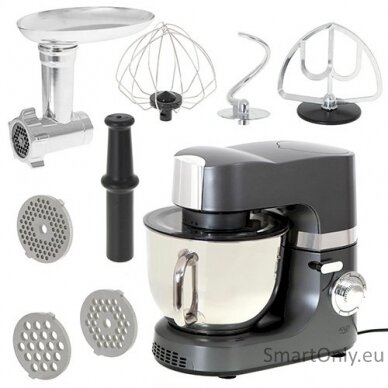 Adler Planetary Food Processor AD 4221	 1200 W Bowl capacity 7 L Number of speeds 6 Meat mincer Steel 7