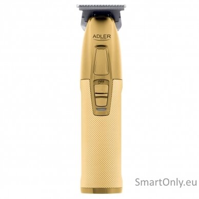 Adler Professional Trimmer AD 2836g	 Cordless, Number of length steps 1, Gold 1