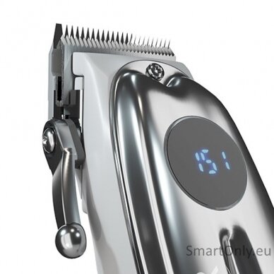 Adler Proffesional Hair clipper AD 2831 Cordless or corded, Number of length steps 6, Silver 3