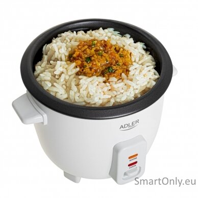 Adler Rice Cooker | AD 6418 | 300 W | 0.6 L | Number of programs 2 | White 4