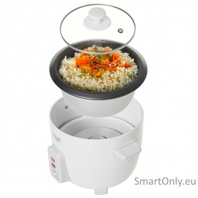 Adler Rice Cooker | AD 6418 | 300 W | 0.6 L | Number of programs 2 | White 7