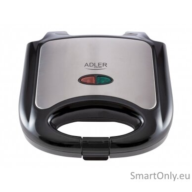 Adler Sandwich maker AD 3015 750  W Number of plates 1 Number of pastry 2 Black 8