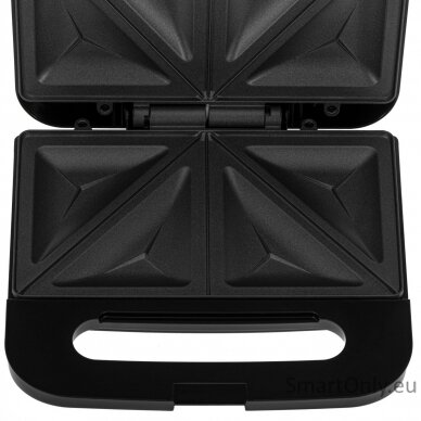 Adler Sandwich Maker | AD 3076 | 1000 W | Number of plates 1 | Black/Silver 3