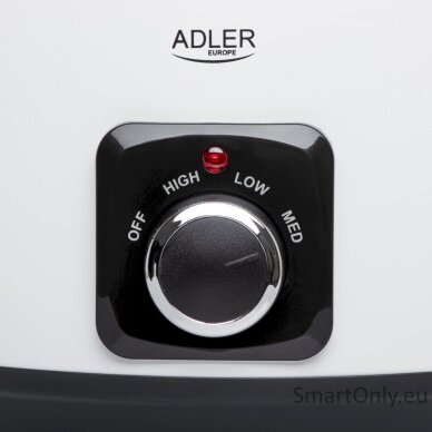 Adler | Slow Cooker | AD 6413w | 290 W | 5.8 L | Number of programs 3 | White 6