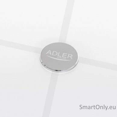 Adler Smart Bathroom Scale | AD 8187 | Maximum weight (capacity) 180 kg | Accuracy 100 g | Body Mass Index (BMI) measuring | White 1