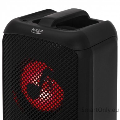 Adler Speaker with radio | AD 1903 | 2x5 W | Bluetooth | Black | Portable | Wireless connection 5