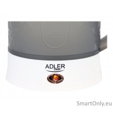 Adler Travel Kettle AD 1268 Standard 600 W 0.6 L Plastic White 12