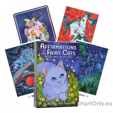 Affirmations of the Fairy Cats kortos US Games Systems