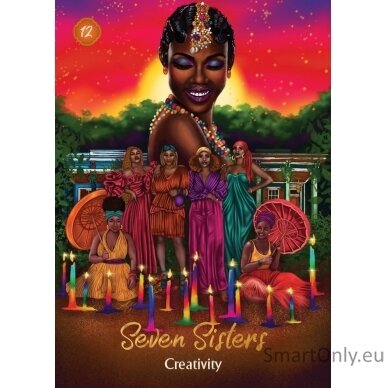 African Goddess Rising Pocket Oracle kortos Hay House 1