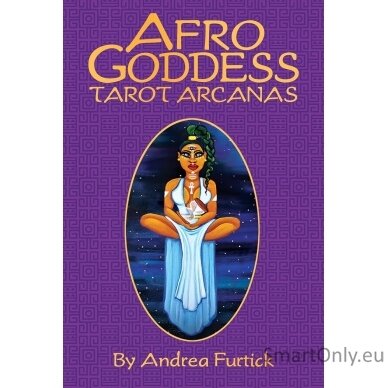 Afro Goddess Tarot Arcanas kortos US Games Systems 2