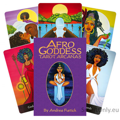 Afro Goddess Tarot Arcanas kortos US Games Systems