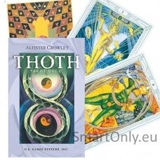 Aleister Crowley THOTH Taro kortos US Games Systems