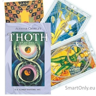 Aleister Crowley THOTH Taro kortos US Games Systems