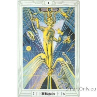 Aleister Crowley Thoth Tarot Pocket Version Italian Edition kortos AGM 3