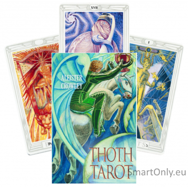 Aleister Crowley Thoth Tarot Standard French Edition kortos AGM