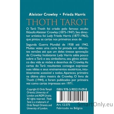 Aleister Crowley's Tarot Thoth Portugališkas leidimas - AGM 5