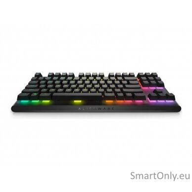 Alienware Tenkeyless AW420K | Gaming Keyboard | Wired | EN | Dark Side of the Moon | CHERRY MX Red 1