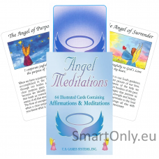 Angel Meditation Affirmations kortos US Games Systems