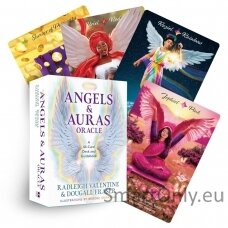 Angels and Auras Oracle kortos Hay House