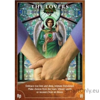 Angel Wisdom Tarot kortos Hay House 3