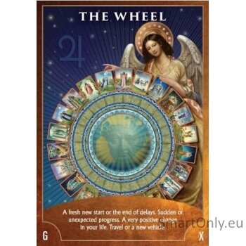 Angel Wisdom Tarot kortos Hay House 6