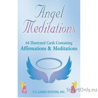 Angel Meditation Affirmations kortos US Games Systems 17