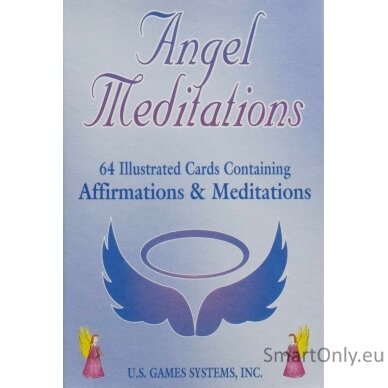 Angel Meditation Affirmations kortos US Games Systems 10