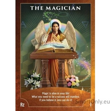 Angel Wisdom Tarot kortos Hay House 8