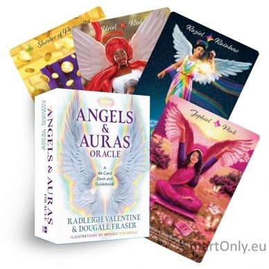 Angels and Auras Oracle kortos Hay House