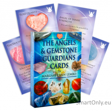 Angels and Gemstone Guardians oracle kortos Findhorn Press