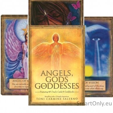 Angels Gods Goddesses Oracle kortos Blue Angel