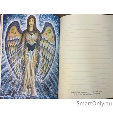 Angels writing, healing and creativity journal užrašinė Blue Angel 6