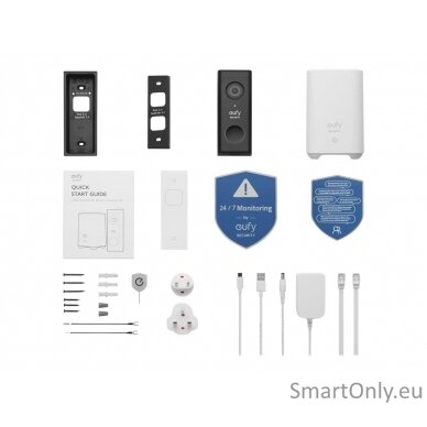 Anker Eufy Battery Doorbell 2K Set-BLK-EU | Anker Eufy 6