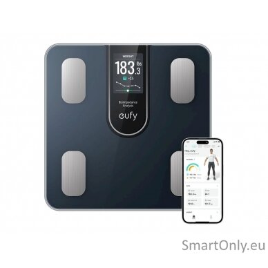 Anker Eufy Smart Scale C20, Black | Anker Eufy