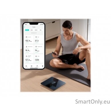 Anker Eufy Smart Scale P2 Pro, Black | Anker Eufy 8