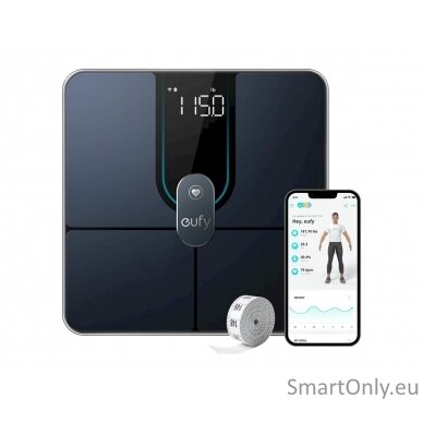 Anker Eufy Smart Scale P2 Pro, Black | Anker Eufy