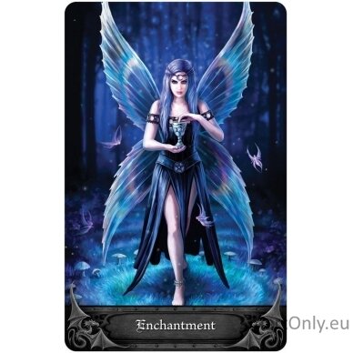 Anne Stokes Gothic Oracle Kortų ir knygos rinkinys US Games Systems 4