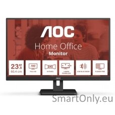 AOC 24E3UM 23,8“ 1920x1080/300 cd/m²/4 ms/DisplayPort HDMI Headphone out, Black