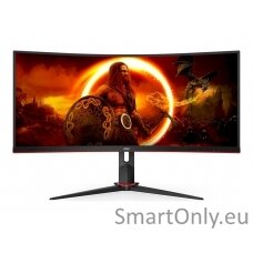 AOC | Gaming Monitor | CU34G2XP/BK | 34 " | VA | 3440 x 1440 pixels | 21:9 | 1 ms | Black | HDMI ports quantity 2 | 180 Hz