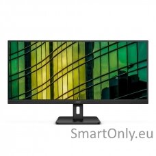 AOC Monitor  U34E2M 34 ", VA, WQHD, 3440 x 1440, 21:9, 4 ms, 300 cd/m², Black, 100 Hz, HDMI ports quantity 2