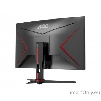 AOC Curved Gaming Monitor C24G2AE/BK 23.6 ", VA, FHD, 1920×1080, 16:9, 1 ms, 250 cd/m², Black/Red 10