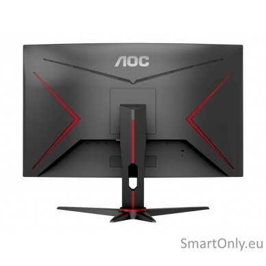 AOC Curved Gaming Monitor C24G2AE/BK 23.6 ", VA, FHD, 1920×1080, 16:9, 1 ms, 250 cd/m², Black/Red 11