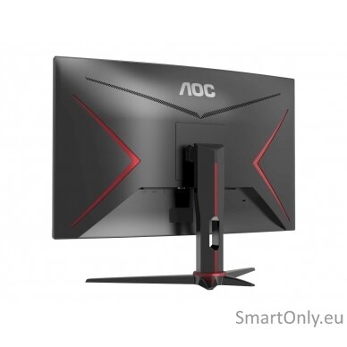 AOC Curved Gaming Monitor C24G2AE/BK 23.6 ", VA, FHD, 1920×1080, 16:9, 1 ms, 250 cd/m², Black/Red 12